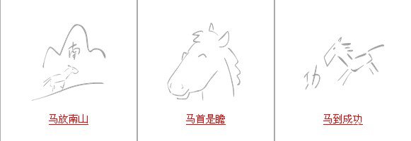 看图猜成语关于马的答案有哪些？